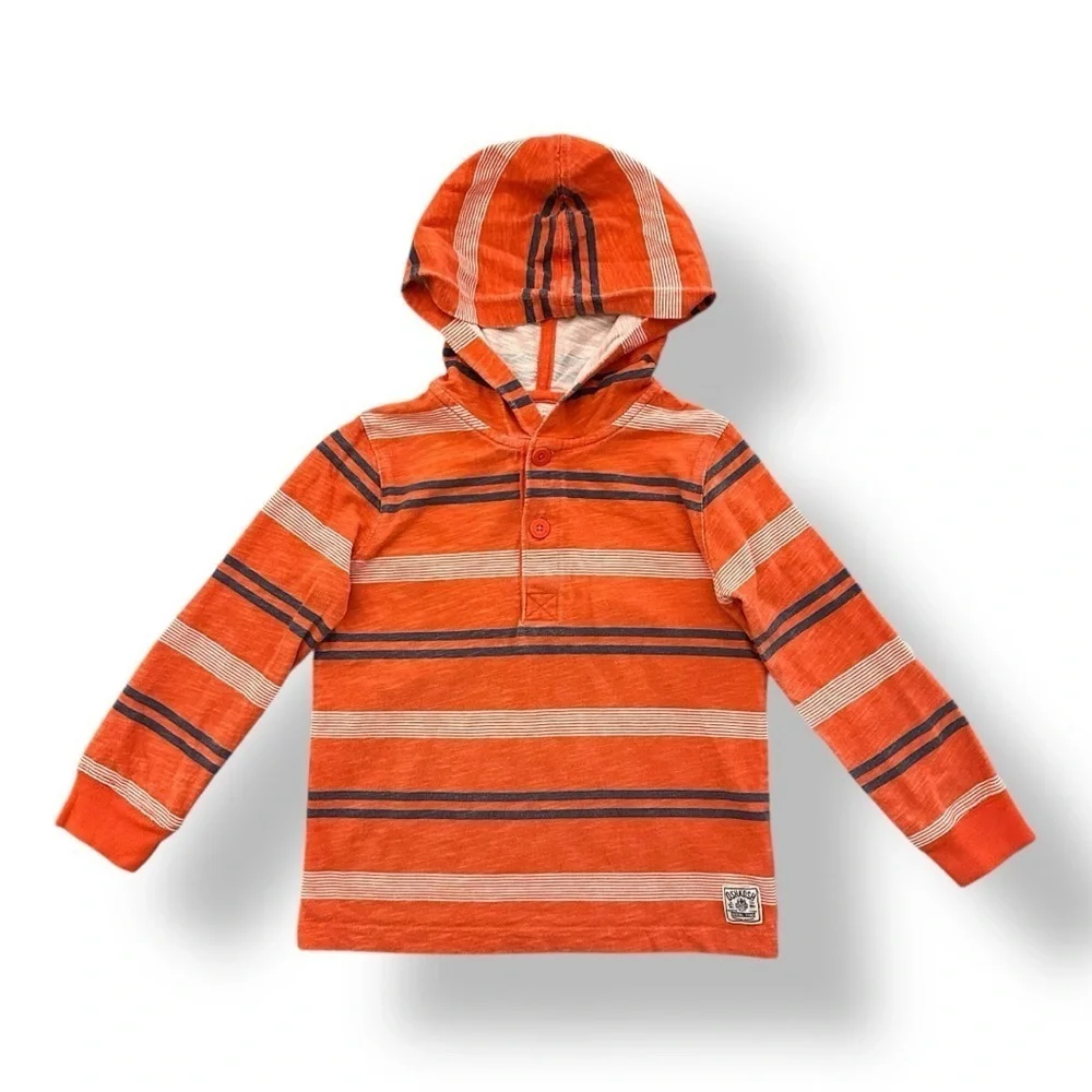 OshKosh B’gosh | Long Sleeve Hooded Tees (4T)